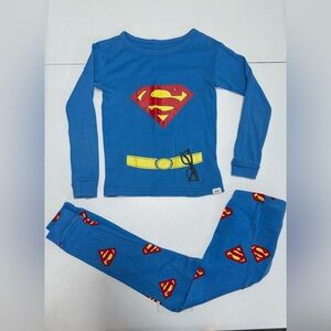 GAP Kids Blue Superhero Pajama Set